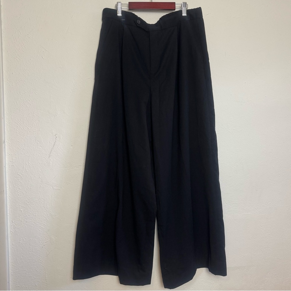 Banana Republic Wide Leg Pants in Black